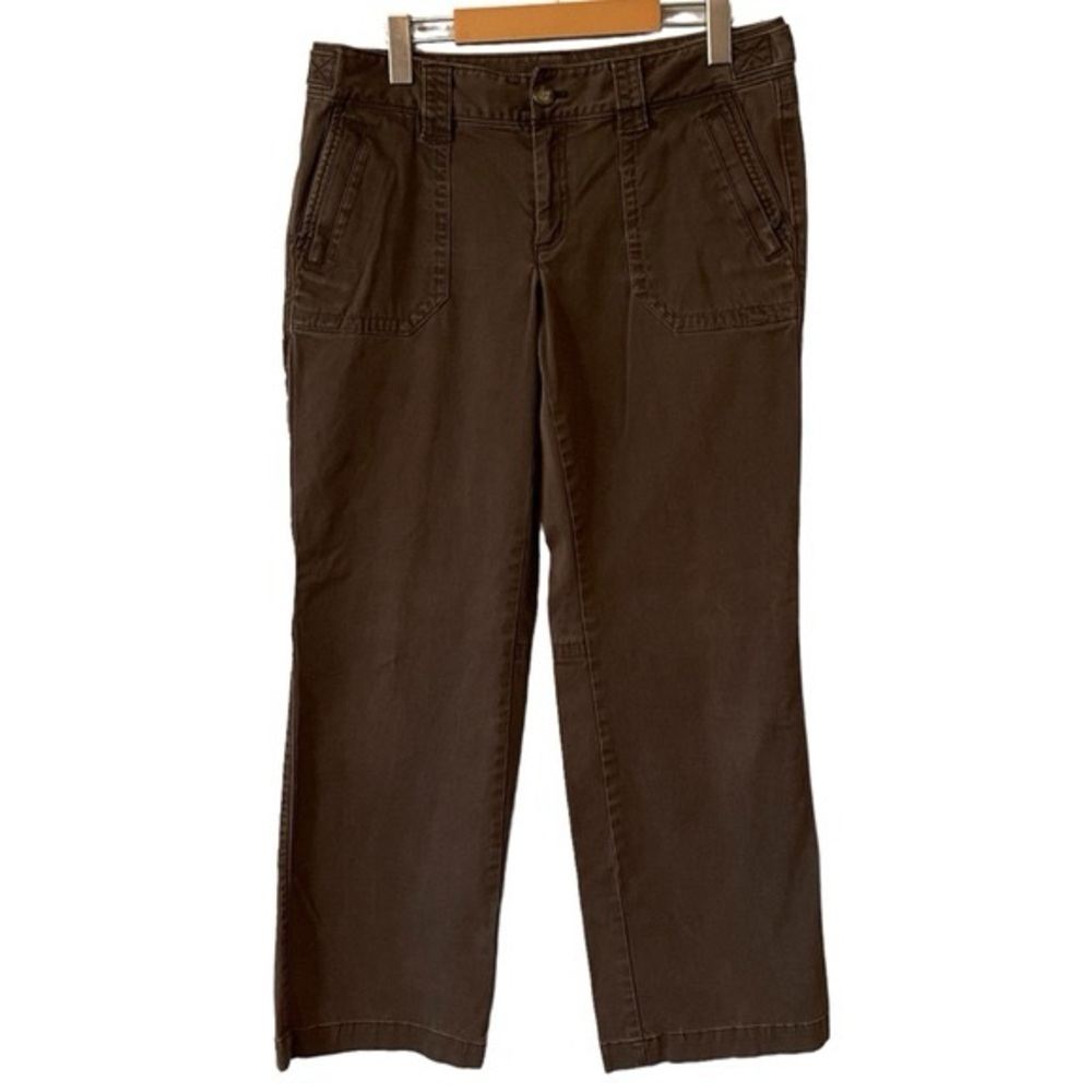 EDDIE BAUER Brown Utility Pants Straight Leg